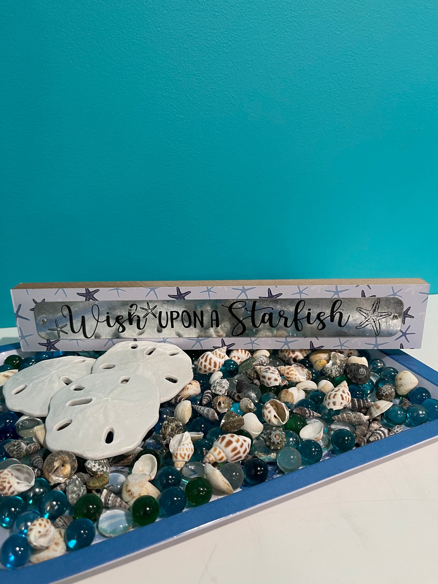 “Wish Upon A Starfish” Wood Plaque