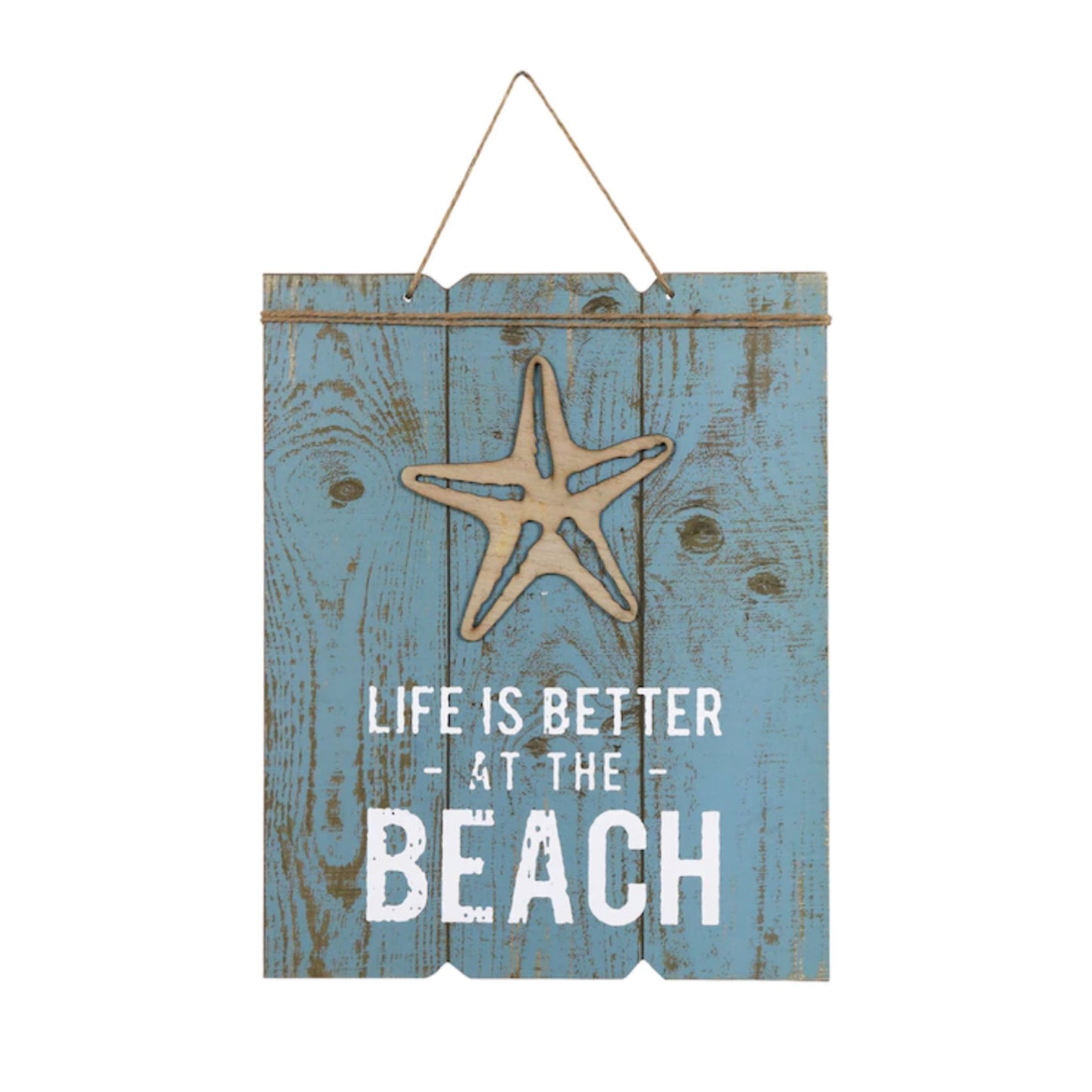 “Life Is Better At The Beach” Hanging Sign